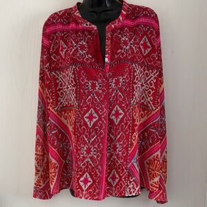 Cynthia Vincent Long Sleeve Top